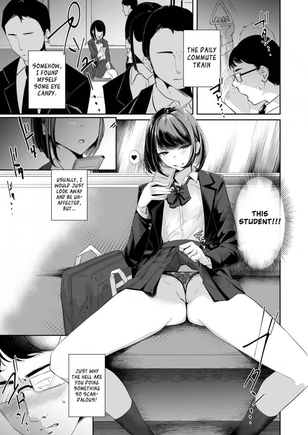 Hentai Manga Comic-You're Staring-Read-3